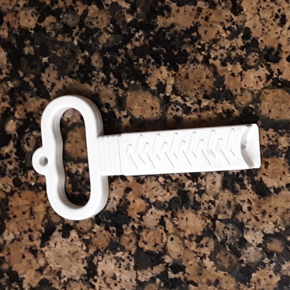 Twin Prong Cork Puller Plastic Metal 6"